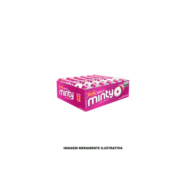 PASTILHA - DOCILE - 29g ROLLY MINTY CEREJA - DP12